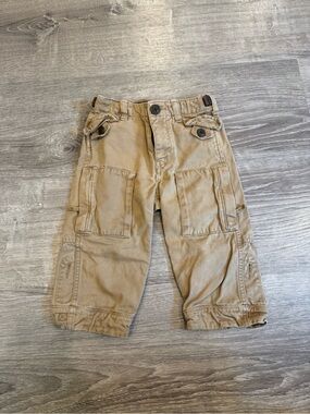 Baby Gap Toddler Beige Tan Cargo Pants Size 18-24 Months